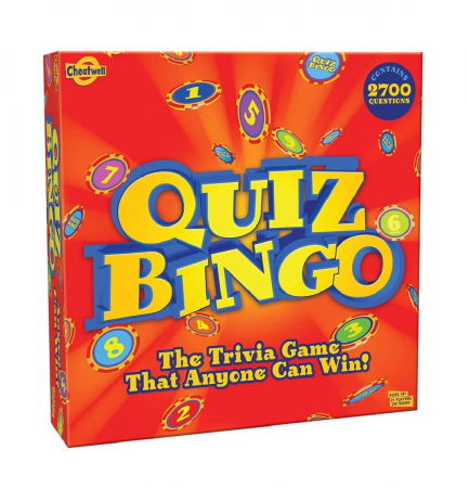 Jocuri de societate pentru familie - Quiz Bingo (EN)
