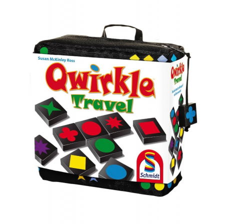 Jocuri de societate pentru familie - Qwirkle Travel - Joc de Societate