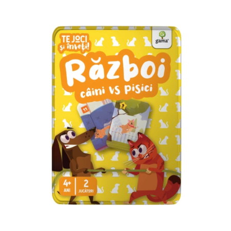 Jocuri pentru copii - Razboi caini versus pisici (RO)