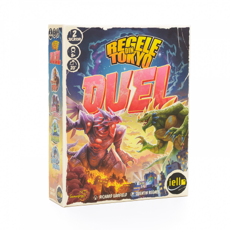Jocuri de societate de strategie - Regele din Tokyo - King of Tokyo Duel (RO)