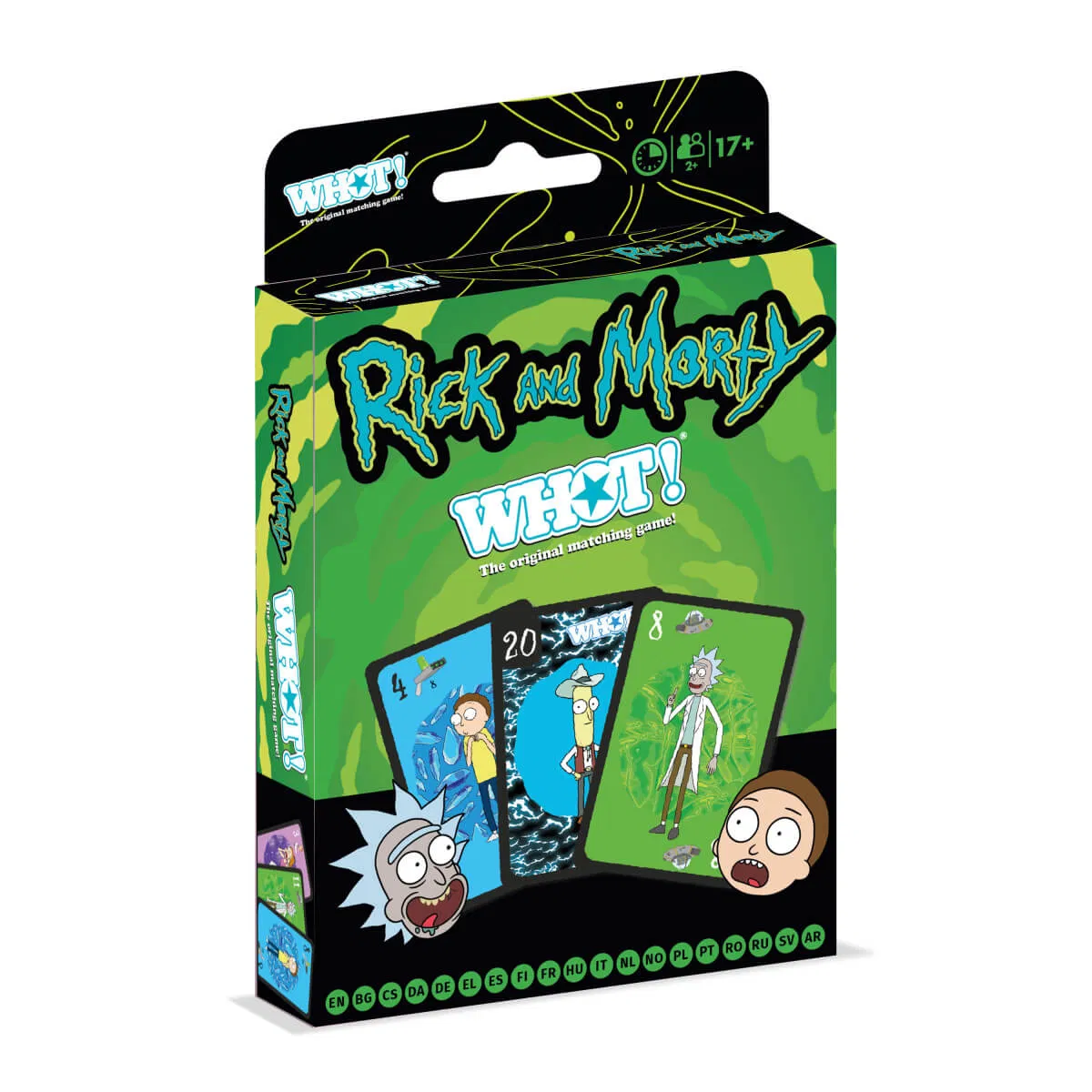 Jocuri de petrecere - Resigilat - Joc Whot! - Rick and Morty (EN)