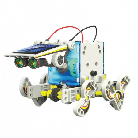 Resigilat - Kit robotica de constructie Roboti Solari 14 in 1 (RO) [8]