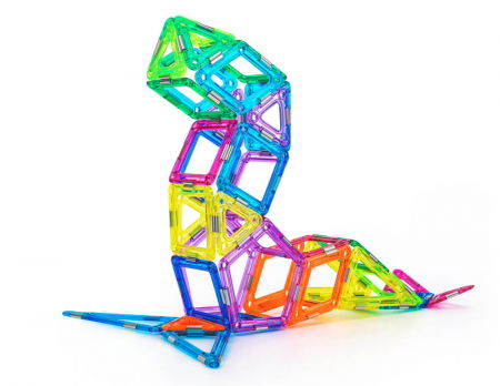 Resigilat - Set magnetic 83 pcs Magspace - Happy Zoo [5]