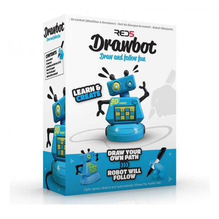 Toate produse - Robot care urmeaza traseul desenat - Drawbot (EN)