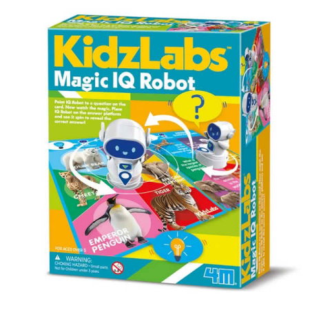 Robotica pentru 5 ani - Robot Magic IQ - robot educativ interactiv
