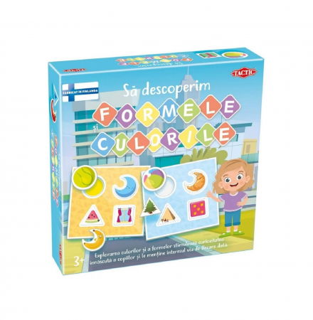 Toate jocurile de societate - Sa descoperim - Formele si Culorile (RO)