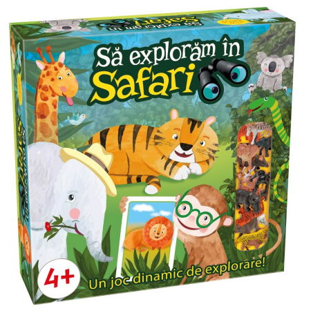Jocuri de societate - Sa exploram in Safari! (RO)