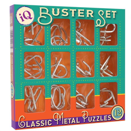 Toate produse - Set 12 jocuri de perspicacitate IQ Buster