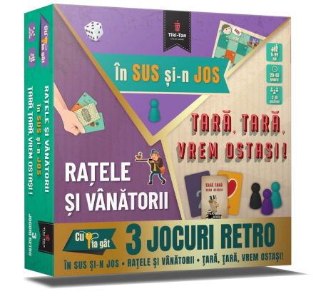 Jocuri pentru copii - Set 3 jocuri Cu cheia la gat - Ratele (RO)