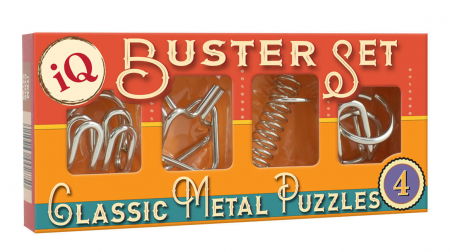 Toate produse - Set 4 jocuri de perspicacitate IQ Buster