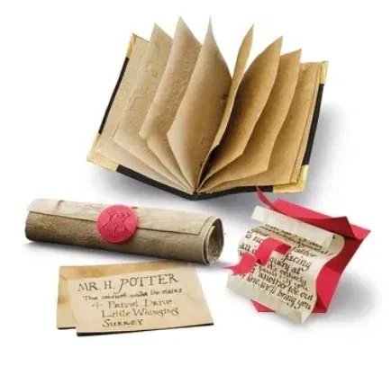 Set Creativ Scrisori si Sigilii Magice Harry Potter [2]