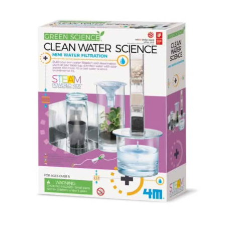 Seturi STEM Natura, biologie si anatomie - Set educativ - Apa curata