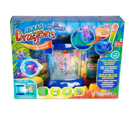 Toate produse - Set educativ STEM - Aqua Dragons - Habitat Deluxe in culori schimbatoare si LED-uri