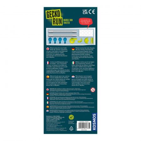 Set constructie STEM Gecko Run - Extensie Twister [1]