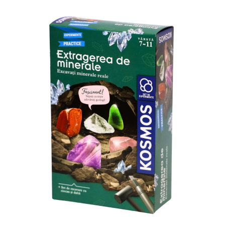 Seturi STEM Chimie si experimente - Set educativ STEM - Extragerea de minerale (RO)