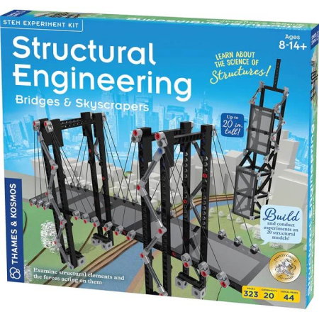 Jucarii si jocuri educative STEM - Set educativ STEM - Inginerie structurala