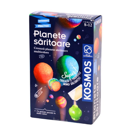 Seturi STEM Chimie si experimente - Set educativ STEM - Planete saritoare (RO)