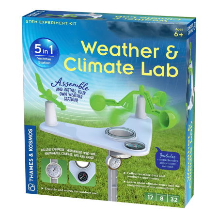 Jucarii si jocuri educative STEM - Set educativ STEM - Statia meteorologica si climatica