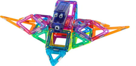 Set constructie magnetic 102 piese - Magspace [1]