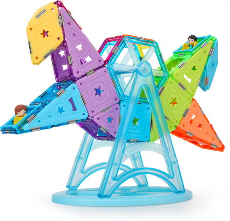 Set constructie magnetic 110 piese - Magspace [6]