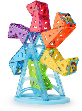 Set constructie magnetic 110 piese - Magspace [7]