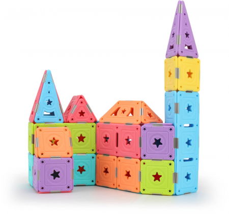 Set constructie magnetic 129 piese - Magspace [8]