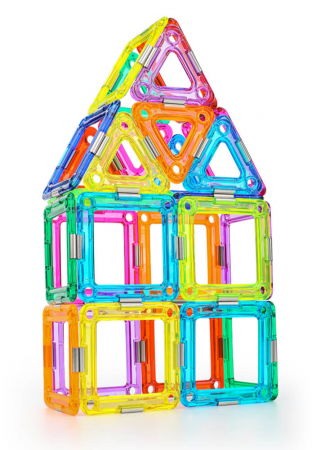 Set constructie magnetic 36 piese - Magspace [1]