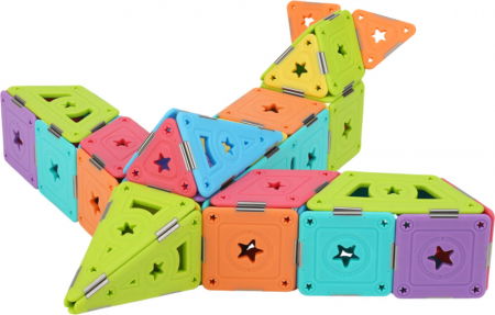 Set constructie magnetic 74 piese - Magspace [2]