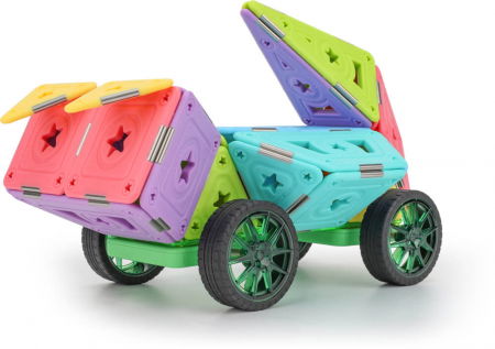 Set constructie magnetic 75 piese - Magspace [1]