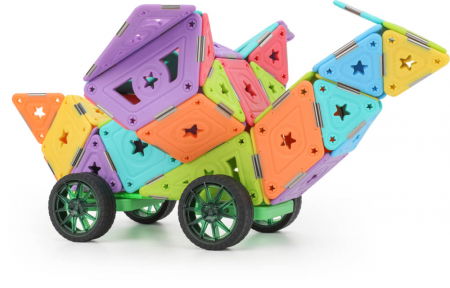 Set constructie magnetic 75 piese - Magspace [3]