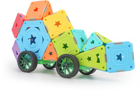 Set constructie magnetic 75 piese - Magspace [2]