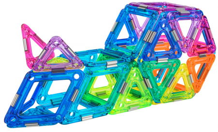 Set constructie magnetic 83 piese - Magspace [4]