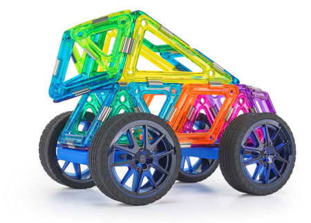 Set constructie magnetic 96 piese - Magspace [5]