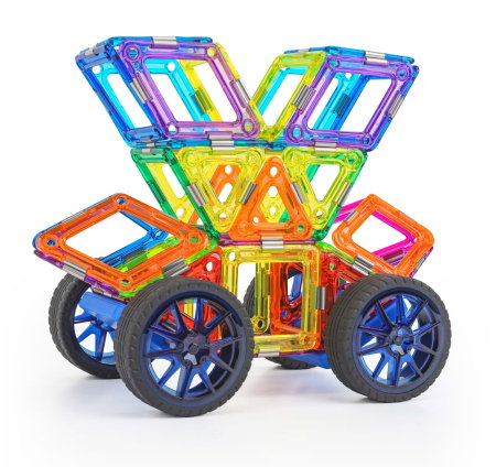 Set constructie magnetic 96 piese - Magspace [3]