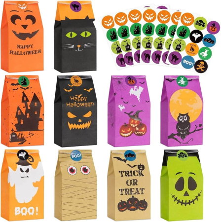 Cadouri pentru copii - Set Pungi Cadou Halloween