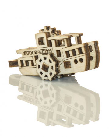 Set puzzle mecanic 3D - Barci (3 buc) [4]