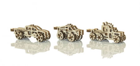 Set puzzle mecanic 3D - Camioane (3 buc) [1]
