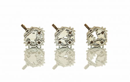 Set puzzle mecanic 3D - Continente (3 buc) [1]