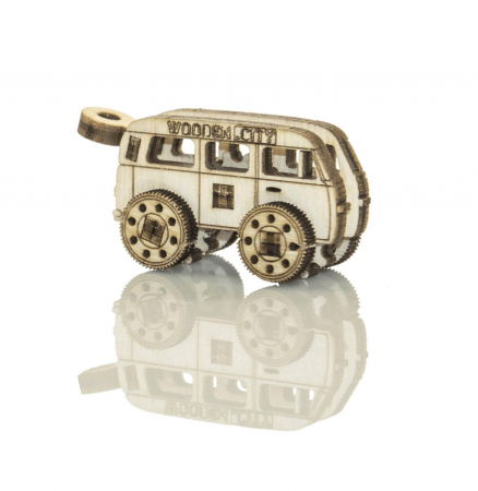 Set puzzle mecanic 3D - Transport Vintage (3 buc) [2]