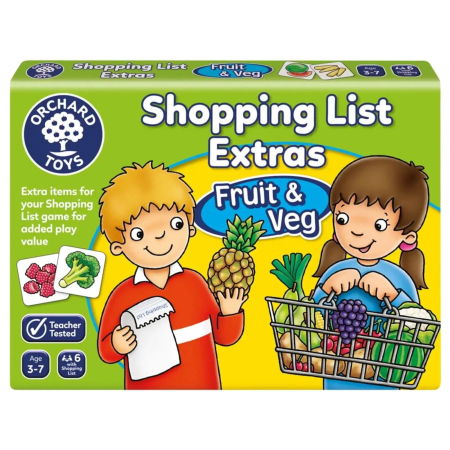 Jocuri pentru copii - Shopping List - Fruit & Veg (EN)