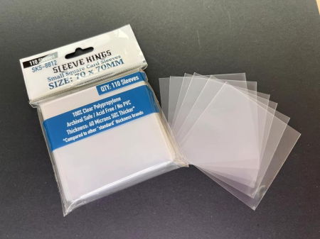 Sleeve Kings Small Square Card Sleeves - 70x70mm [1]
