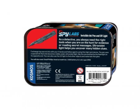 Stilou cu cerneala invizibila - Spy Labs [2]