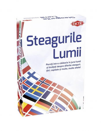 Jocuri de societate pentru familie - Steagurile Lumii (RO)