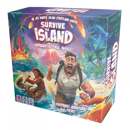 Survive the Island - Supravietuitorul Insulei (RO) Jocuri de societate de strategie - Survive the Island - Supravietuitorul Insulei (RO)