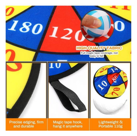 Tabla de Darts Pliabila cu 6 mingi [3]