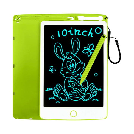 Arta educativa - Tableta LCD pentru scris si desenat,  ecran  24 cm,  verde
