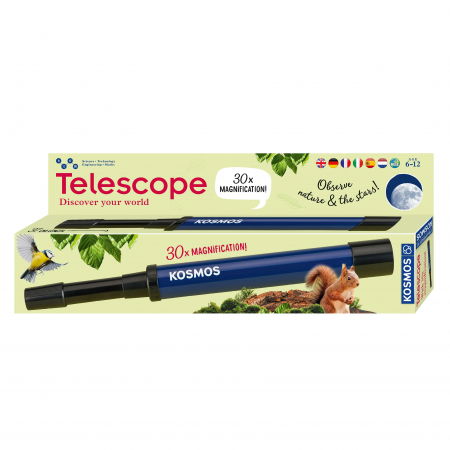 Jucarii si jocuri educative STEM - Telescop pentru copii 30x
