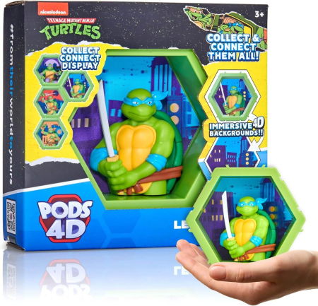 Machete 3D - Testoasele Ninja - macheta Leonardo 4D