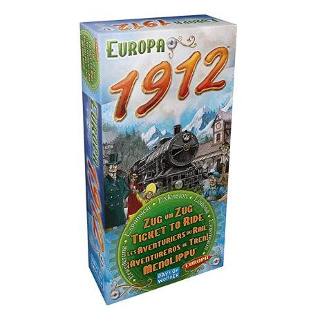 Jocuri de societate pentru familie - Ticket to Ride Europe - Extensie 1912 (EN)