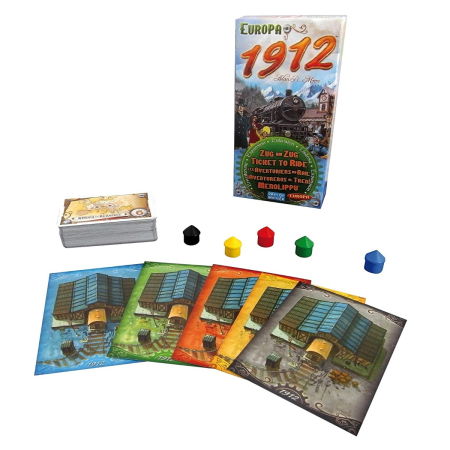 Ticket to Ride Europe - Extensie 1912 (EN) [1]